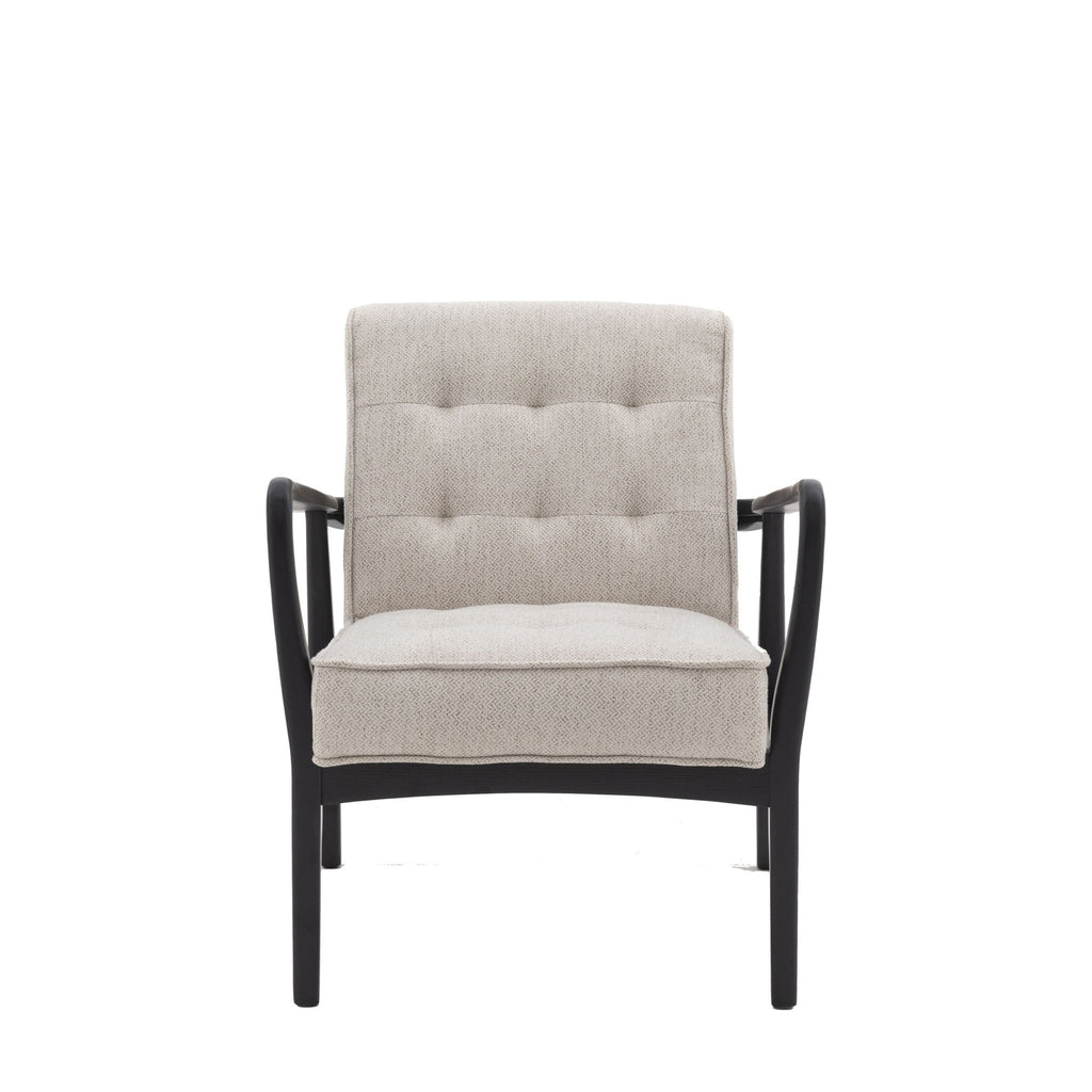 Rex Armchair - Slate Linen or Leather - Distinctly Living