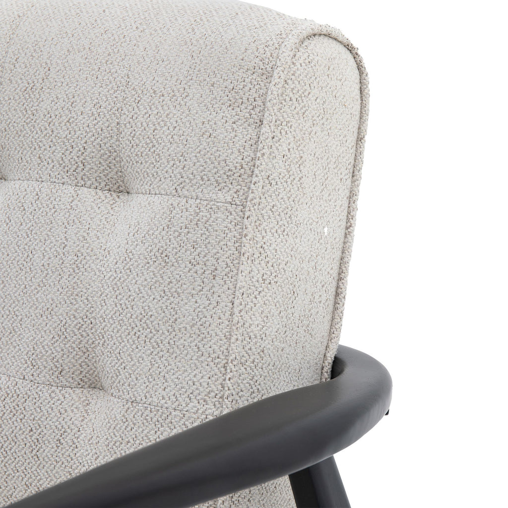 Rex Armchair - Slate Linen or Leather - Distinctly Living