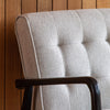 Rex Armchair - Slate Linen or Leather - Distinctly Living