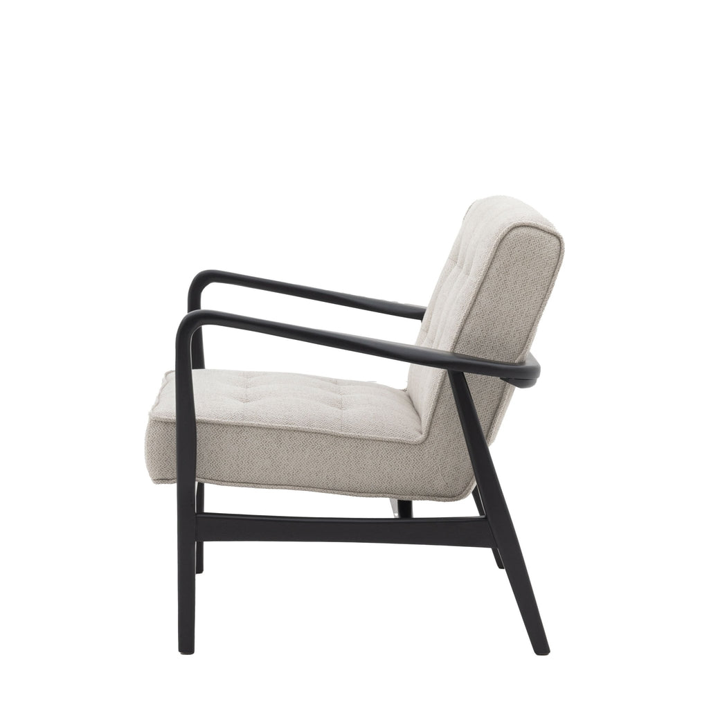 Rex Armchair - Slate Linen or Leather - Distinctly Living