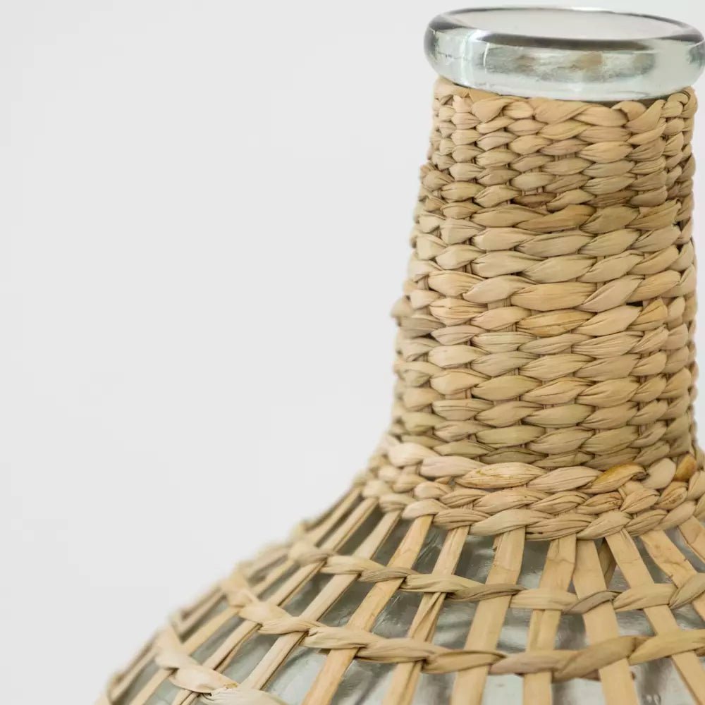 Seagrass Wrapped Vase - Distinctly Living