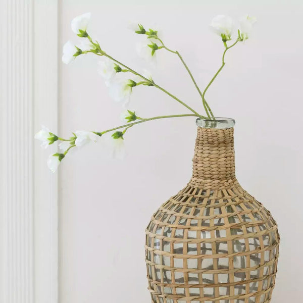 Seagrass Wrapped Vase - Distinctly Living