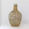 Seagrass Wrapped Vase - Distinctly Living