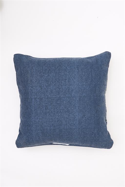 Set of 2 Denim Blue Whale Cushions - Distinctly Living