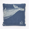 Set of 2 Denim Blue Whale Cushions - Distinctly Living