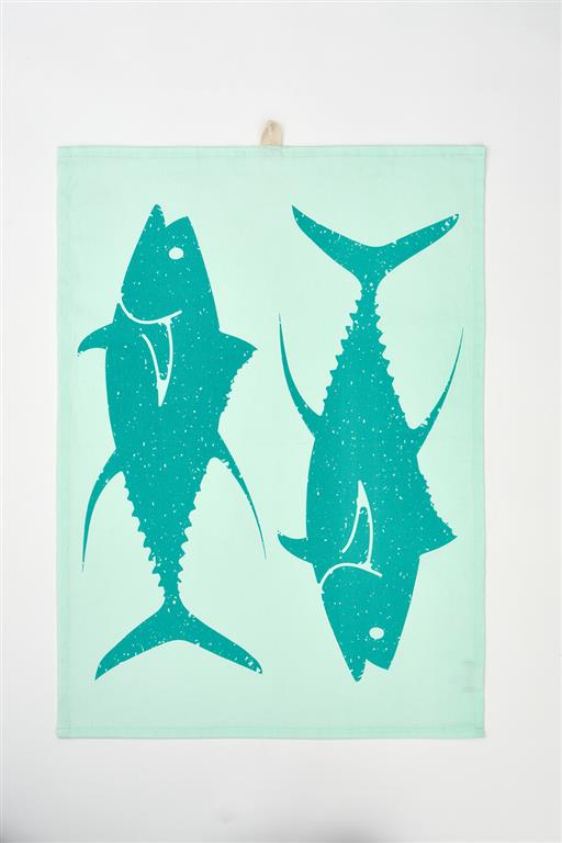 Set of Three Coastal Tea Towels - Distinctly Living