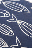 Shoal Navy Cushion - Distinctly Living