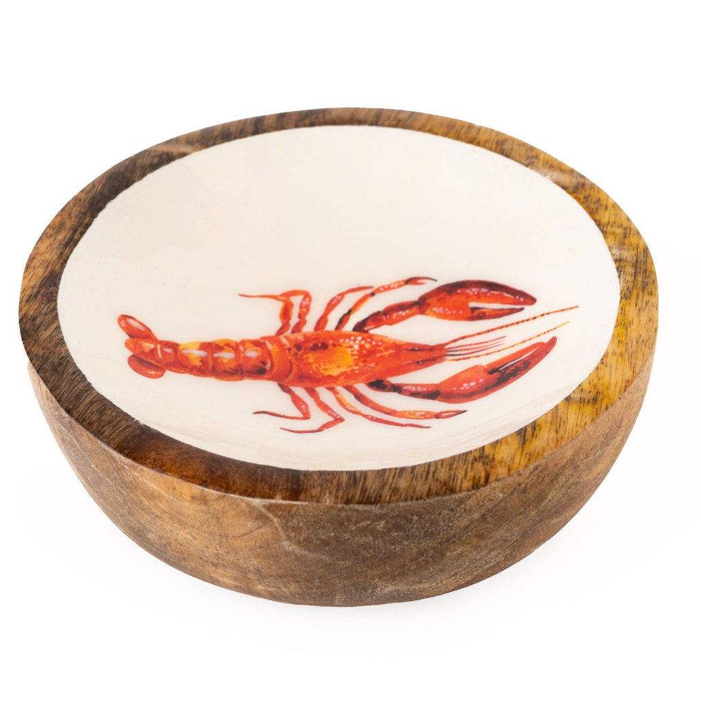 Small Mango Wood Dish - Lobster - Distinctly Living