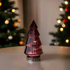 Small Red Christmas Tree with LED Lights - Distinctly Living