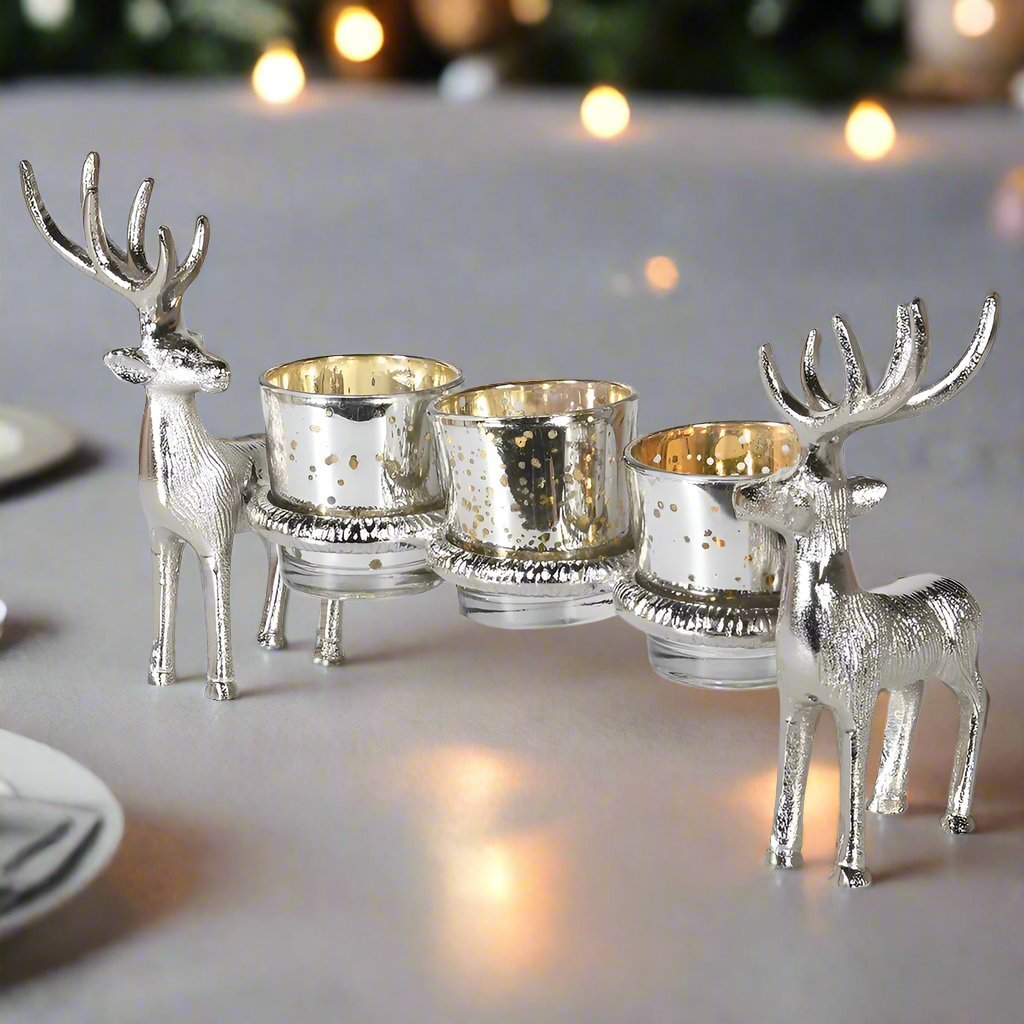 Small Stag Votive Holder - Distinctly Living