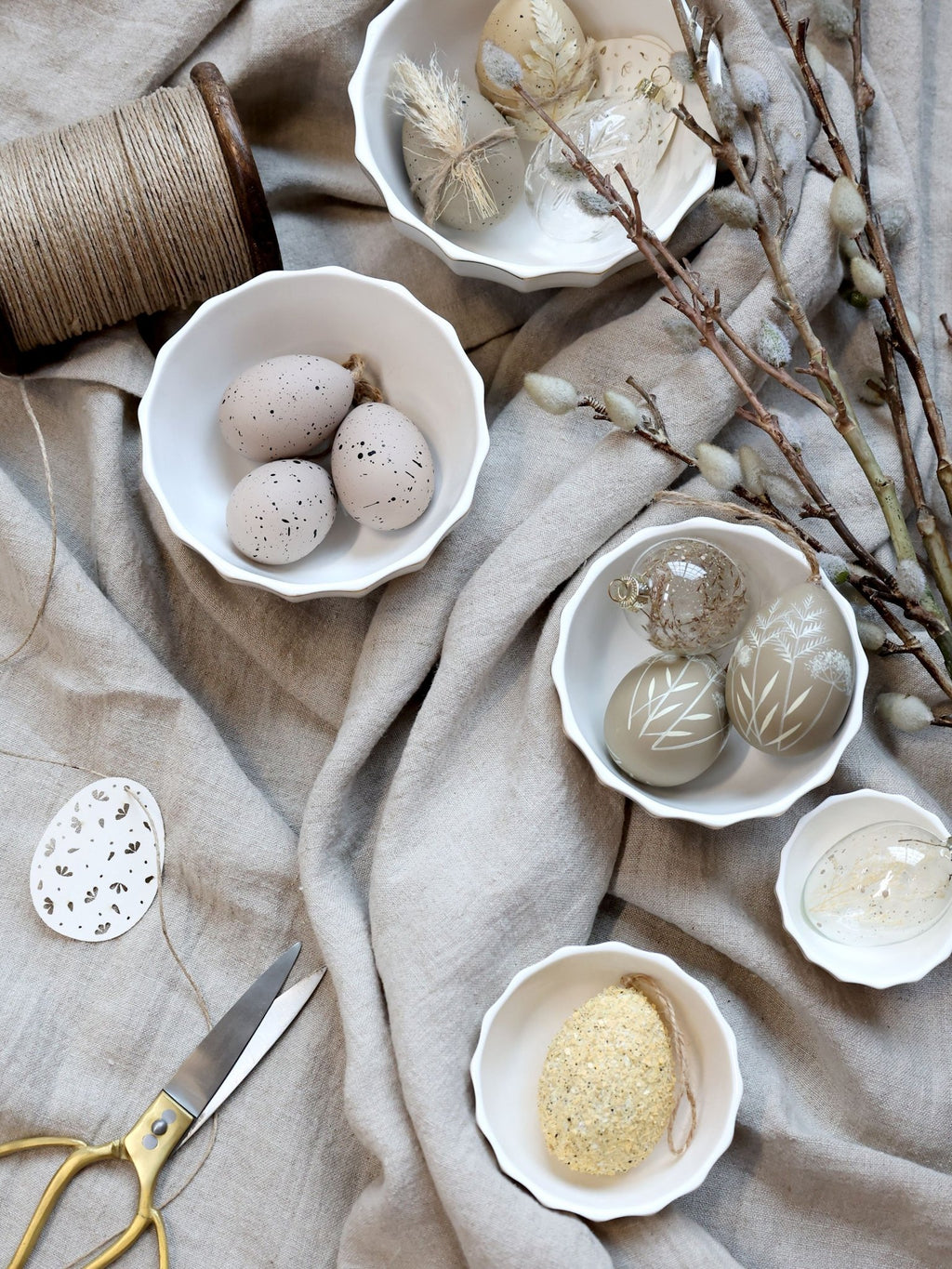 Speckled Latte Decorative Egg - Distinctly Living