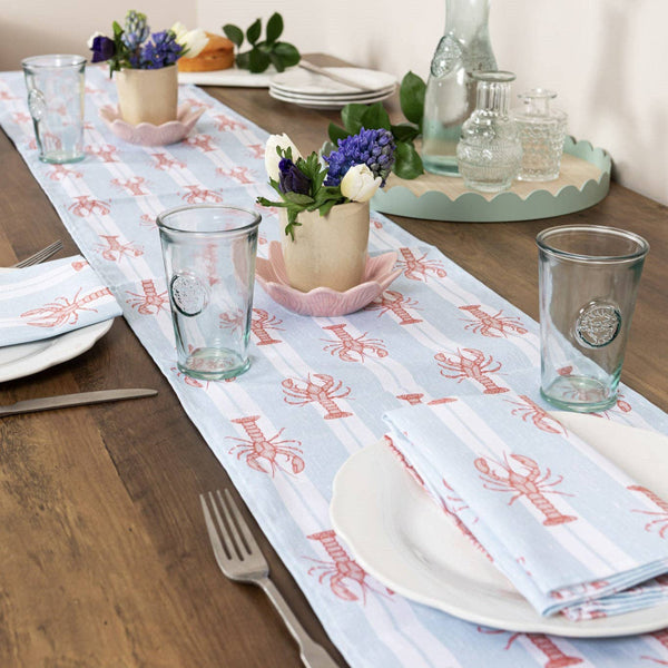 Striped Lobster Table Runner - Distinctly Living