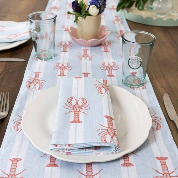 Striped Lobster Table Runner - Distinctly Living