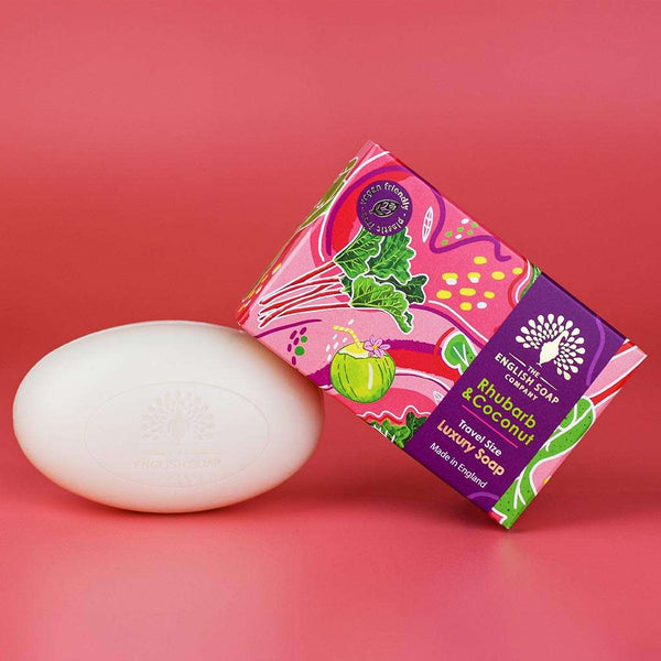 Travel Rhubarb and Coconut Mini Soap - Distinctly Living