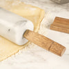 White Marble Rolling Pin - Distinctly Living