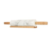 White Marble Rolling Pin - Distinctly Living