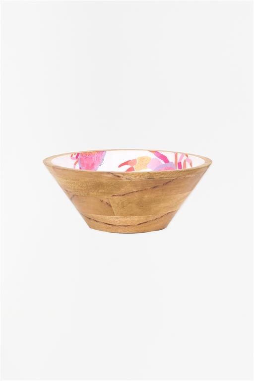 Wooden Enamlled Crab Bowl - Distinctly Living