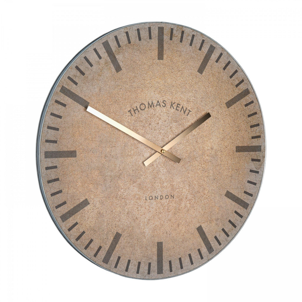 20"" Limehouse Wall Clock Brick - Distinctly Living