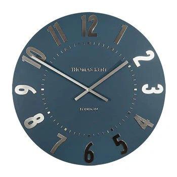 20" Mulberry Wall Clock Midnight Blue - Distinctly Living 