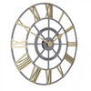 24"" Evening Star Grand Clock Brass - Distinctly Living