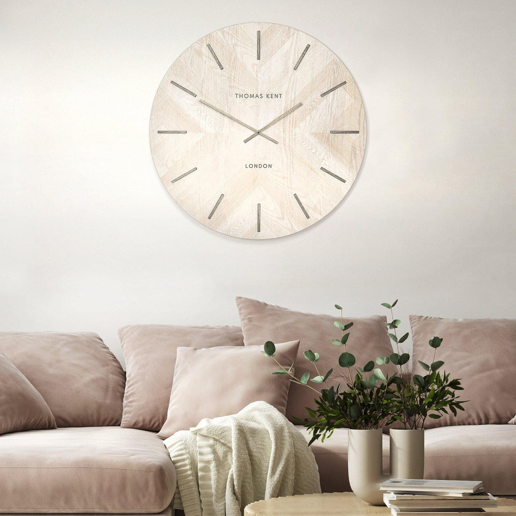 30'' Herringbone Wharf Wall Clock - Distinctly Living