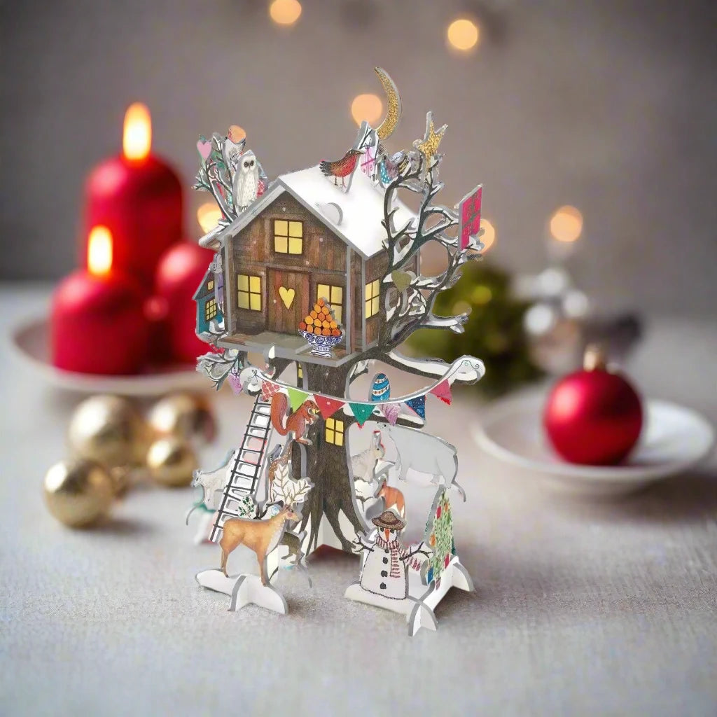 3D Christmas Advent Calendar - Treehouse - Distinctly Living