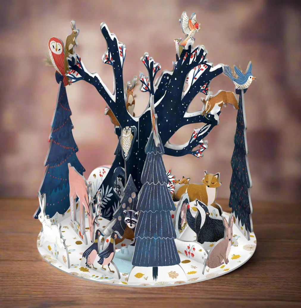 3D Christmas Scene - Hideaway Tree - Distinctly Living