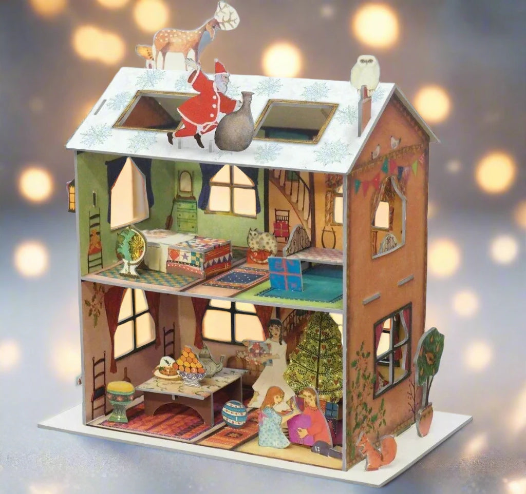 3D Christmas Scene - Townhouse - Distinctly Living