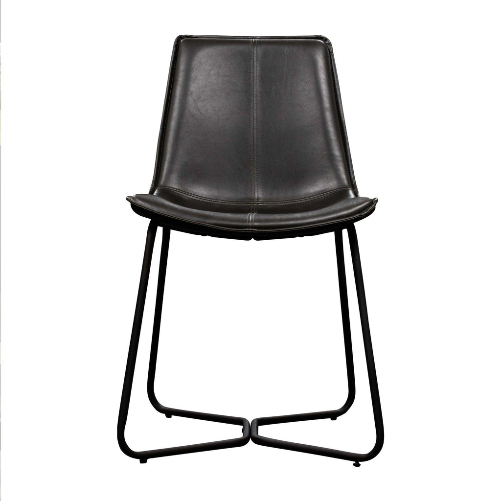 A Pair of Hawkins Dining Chairs - Charcoal, Brown or Ember - Distinctly Living 