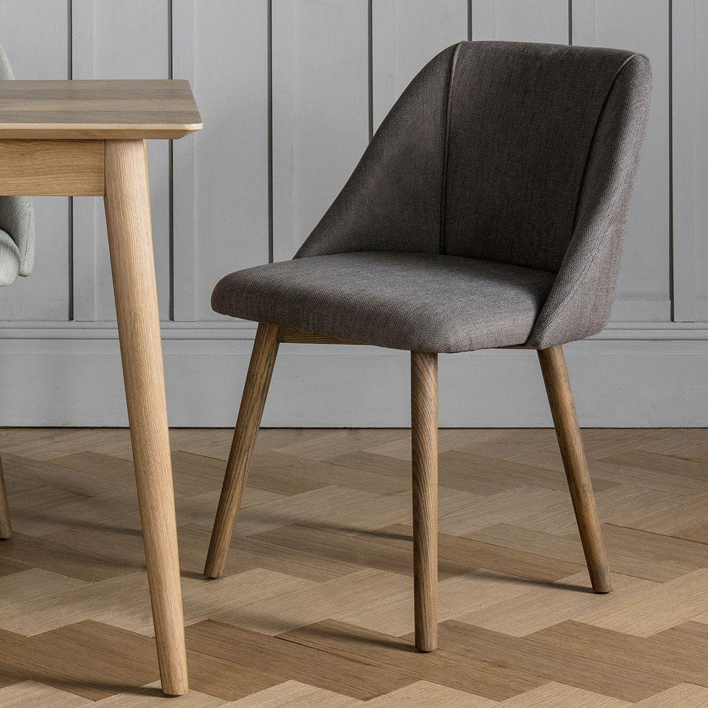 A Pair Of Stockholm Chairs - Natural or Slate Grey - Distinctly Living 