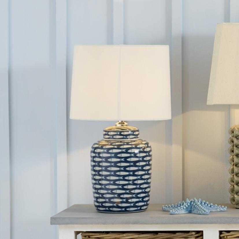 Blue Fish Table Lamp - Distinctly Living