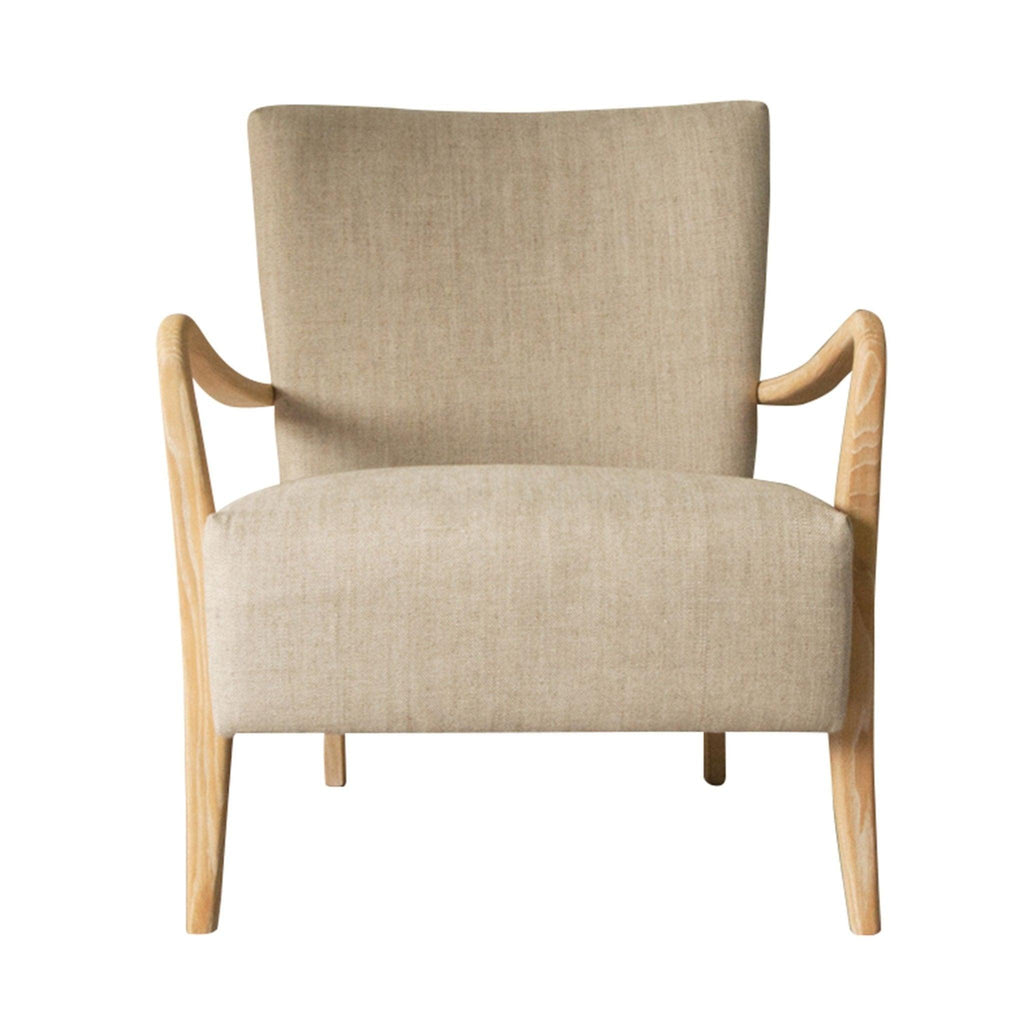 Chatsworth Arm Chair- Light Grey or Natural - Distinctly Living 