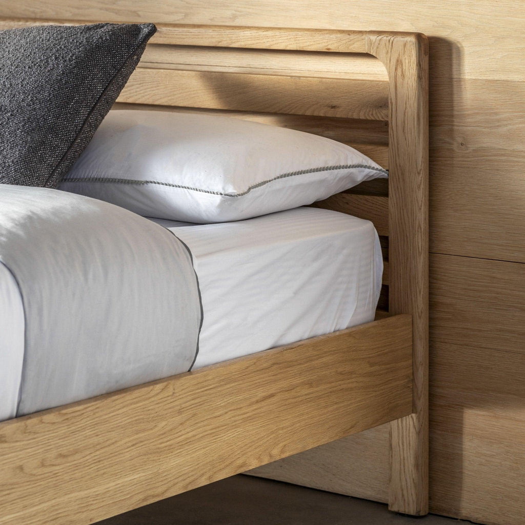 Folk Oak - Kingsize Bed - Natural - Distinctly Living 