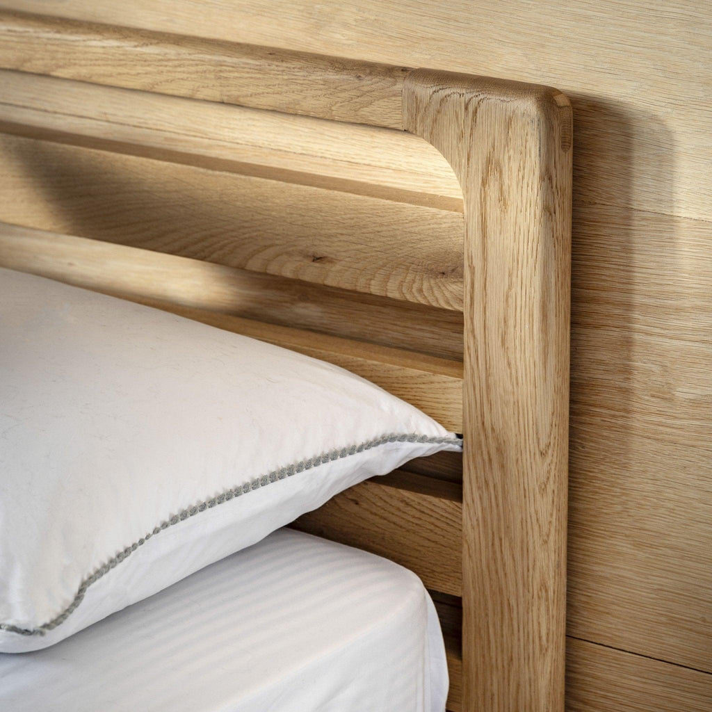 Folk Oak - Kingsize Bed - Natural - Distinctly Living 