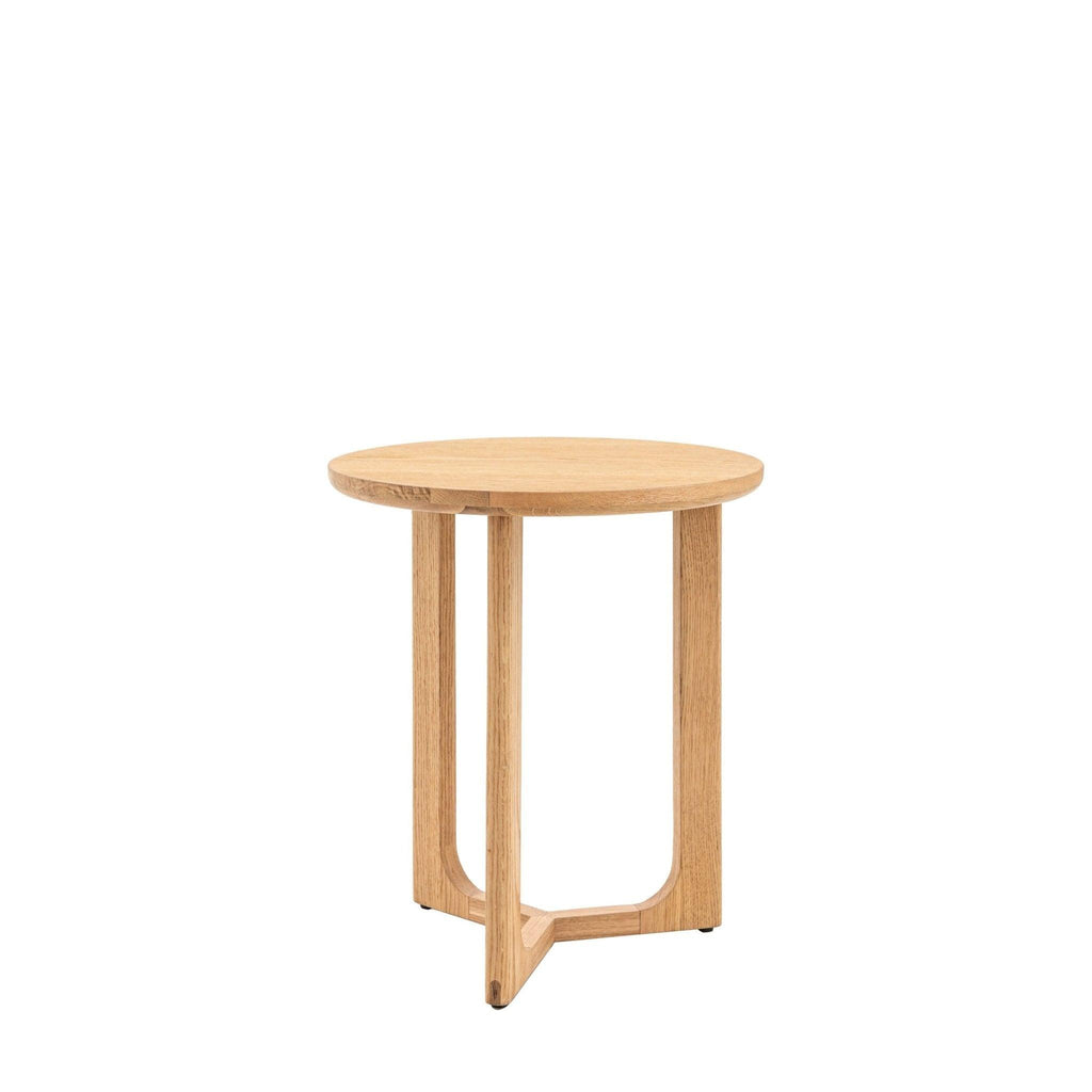 Folk Oak Side Table - Natural or Smoked - Distinctly Living 