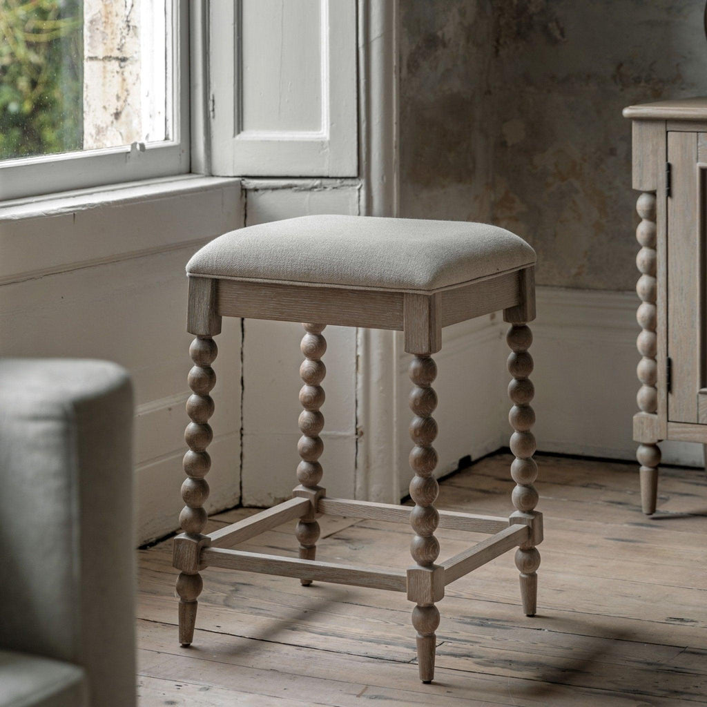 Globe Barstool -Oak - Distinctly Living 