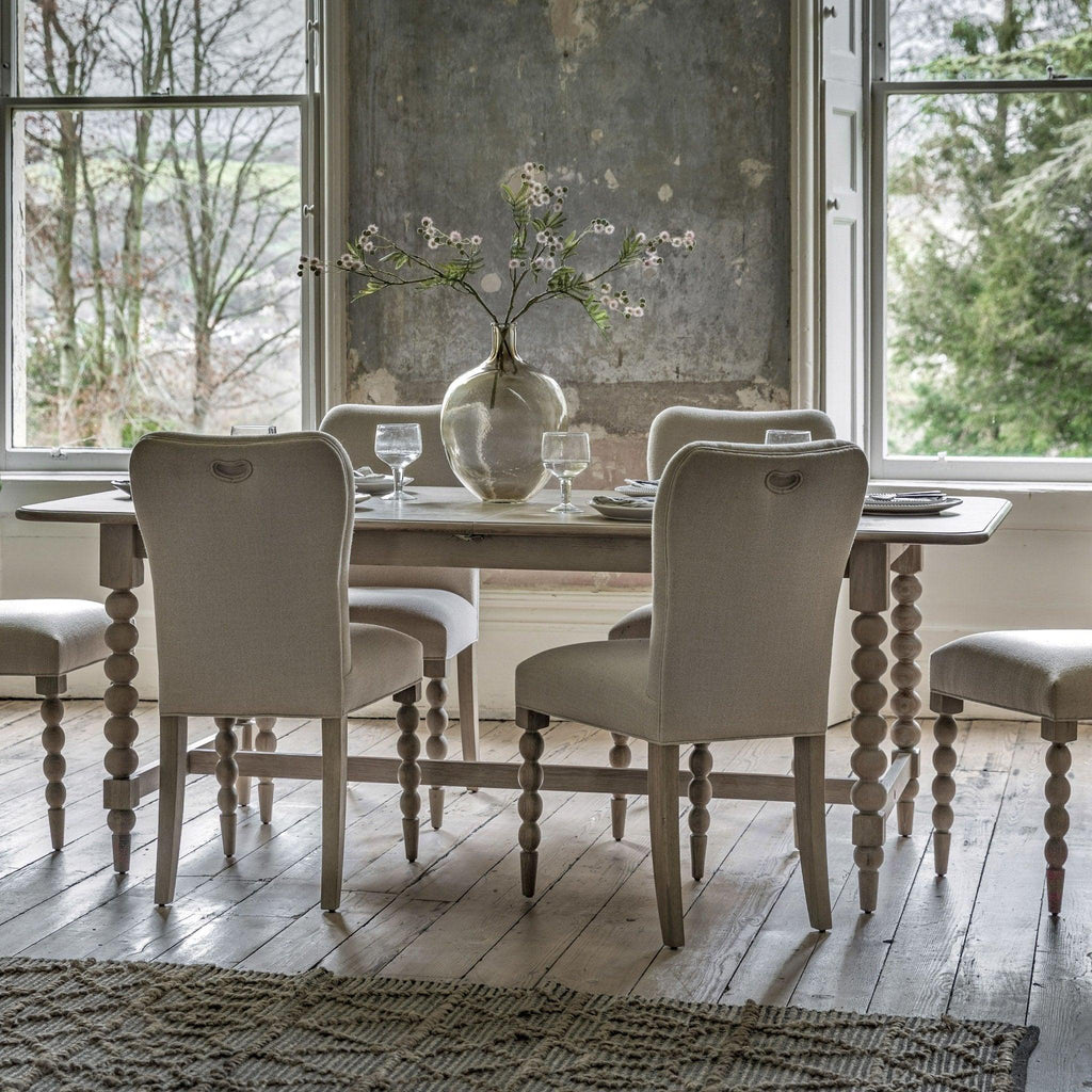 Globe Extending Dining Table - Oak - Distinctly Living 