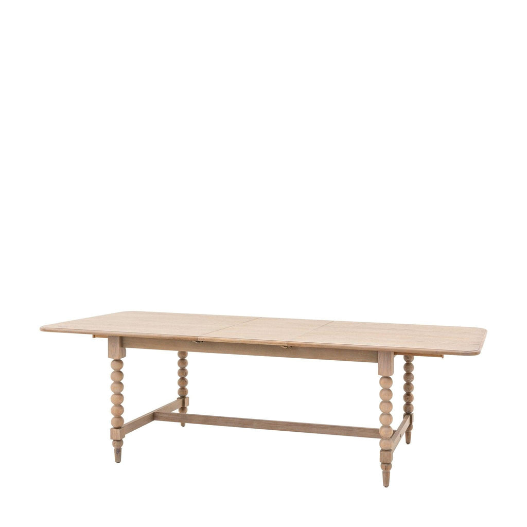 Globe Extending Dining Table - Oak - Distinctly Living 