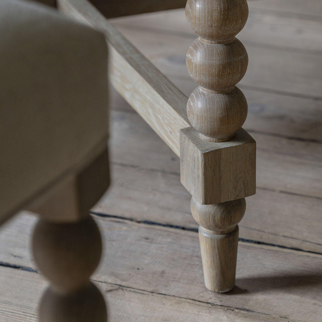 Globe Round Extending Dining Table - Oak - Distinctly Living 