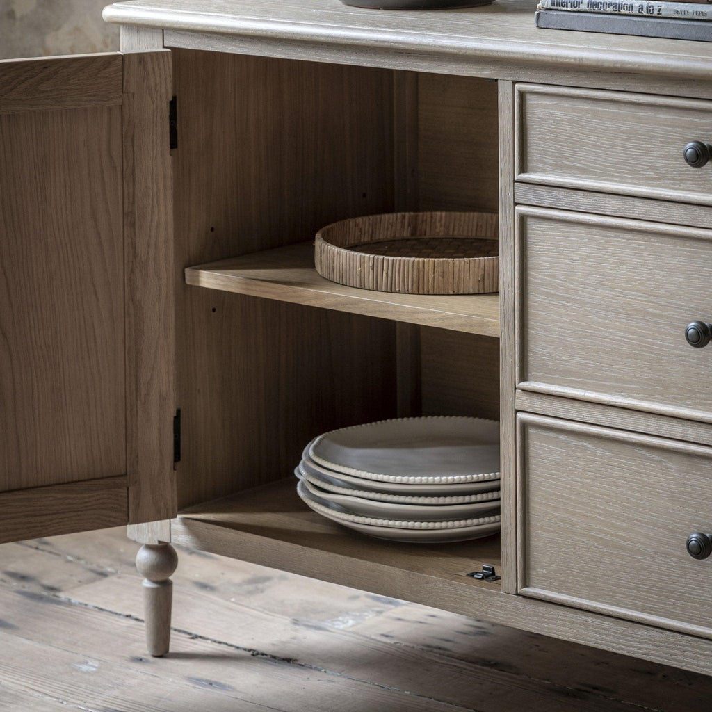 Globe Sideboard - Oak - Distinctly Living 