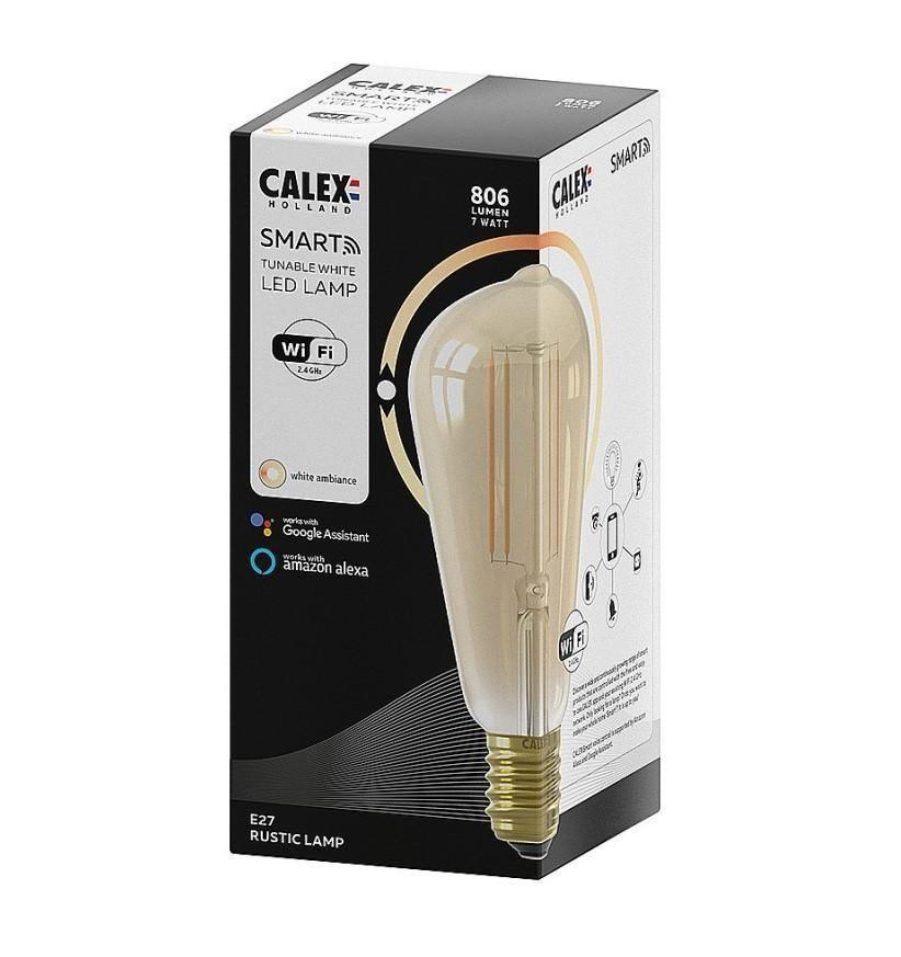 Golden Rustic Smart Bulb - Dimmable E27 - Distinctly Living 