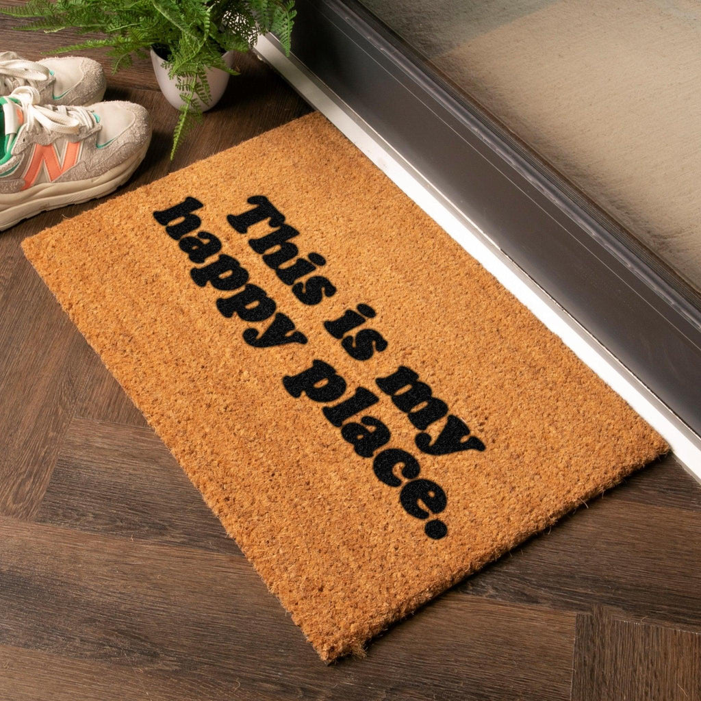 Happy Place Doormat - Distinctly Living 