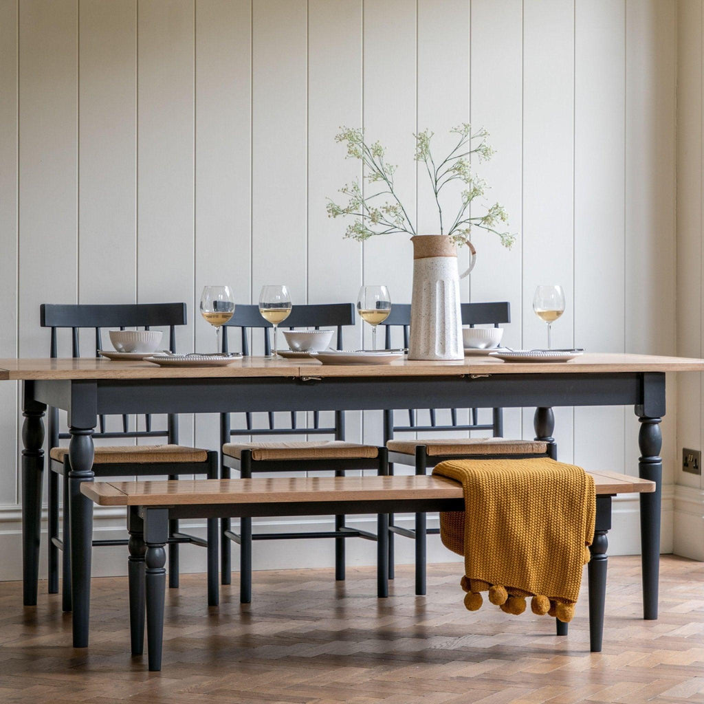 Marlborough Extending Dining Table - Choice of Colours - Distinctly Living 