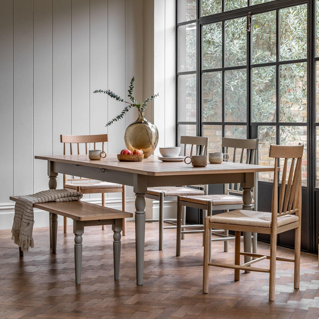 Marlborough Extending Dining Table - Choice of Colours - Distinctly Living 