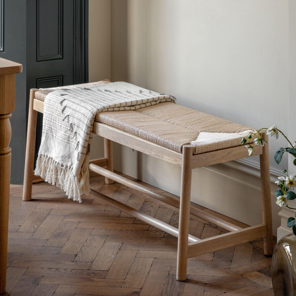 Marlborough Rope Bench - Distinctly Living 