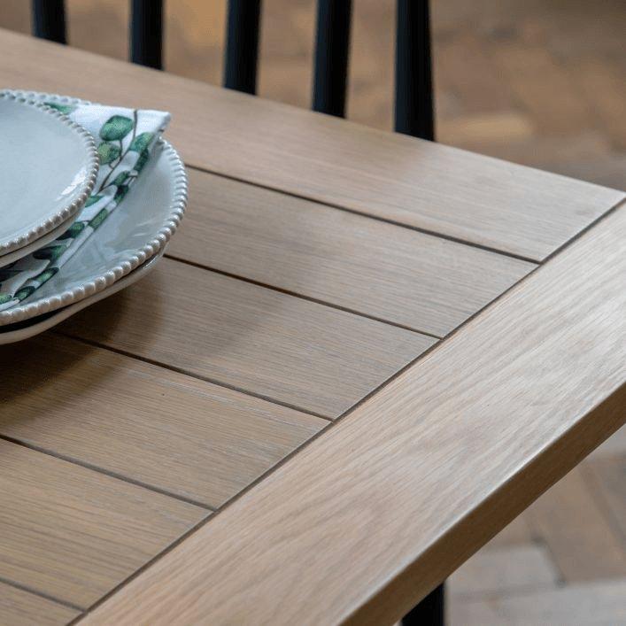 Marlborough Trestle Table - Ink or Green Lead - Distinctly Living 