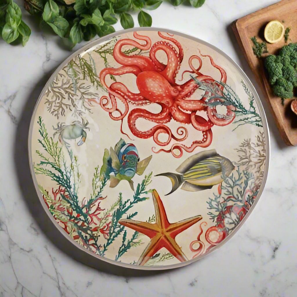 Ocean Life - Octopus Serving Platter - Distinctly Living 