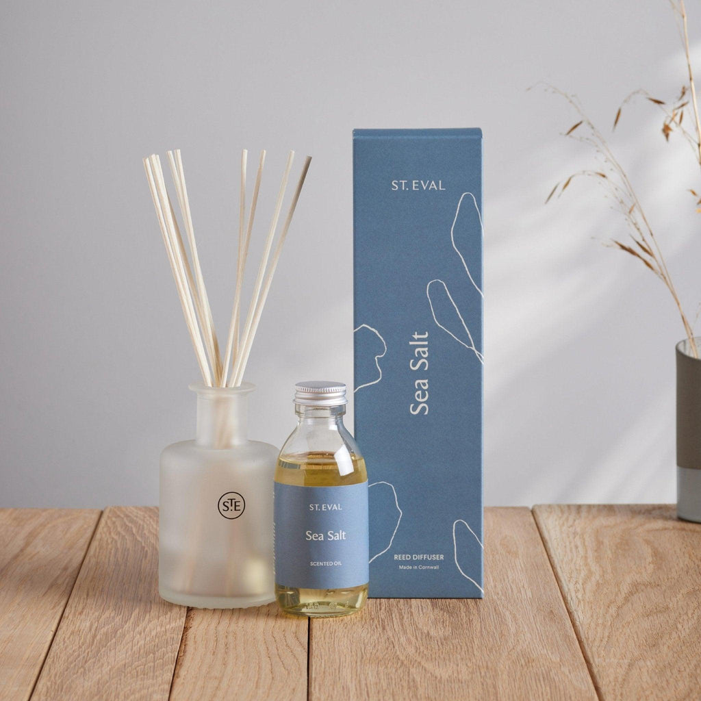 Reed Diffuser Lamorna Sea Salt - Distinctly Living 