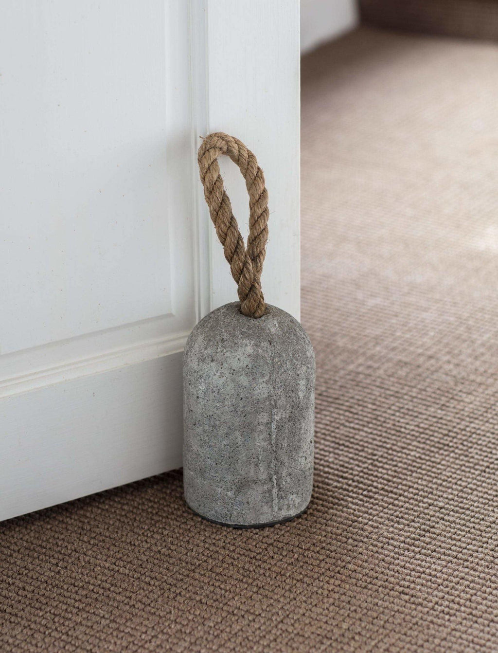 Rope and Cement Doorstop - Distinctly Living 