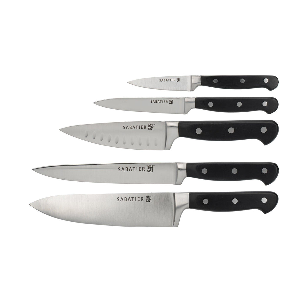 Sabatier 5 Piece Self Sharpening Knife Set - Distinctly Living